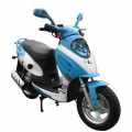 EPA voksen Street Scooter Moped 50cc engros blå 