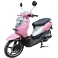 Gass drevet rosa Scooter For kvinner 125cc rosa 