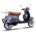 Klassisk Vespa-lignende Scooter gass Moped Sliver 